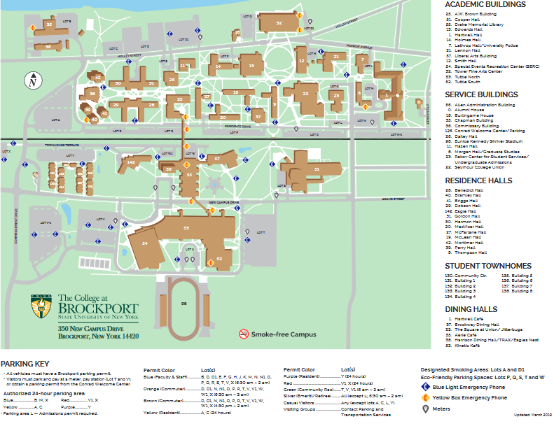 Brockport Campus Map