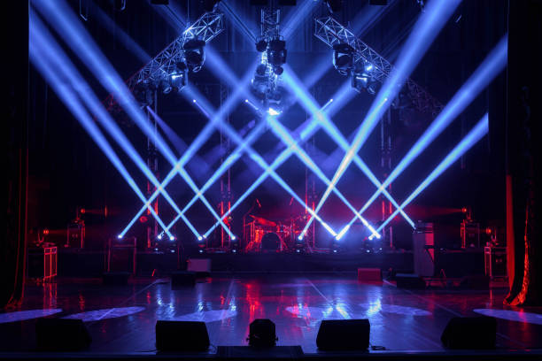 Stage with lights, lighting devices. Courtsey of istock.com