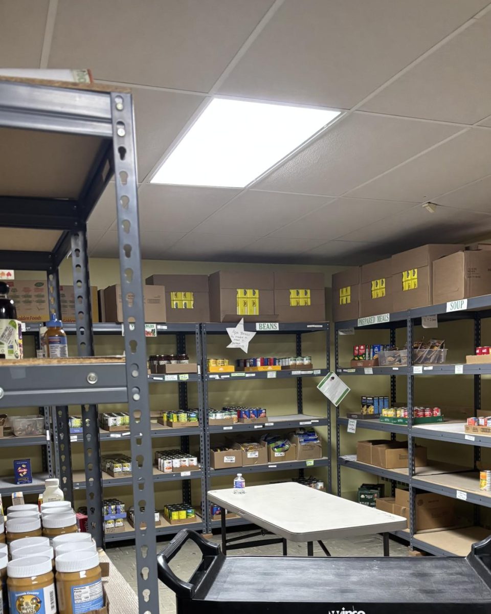 Inside Brockport Ecumenical Food Pantry, on Sunday, Nov. 9, 2025. (Photo Credit: Sharvani Regmi)